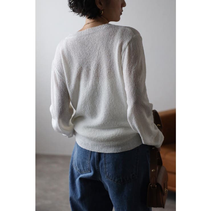 ミックスニットカーディガン 77-003339 | BONJOUR SAGAN | 詳細画像7 