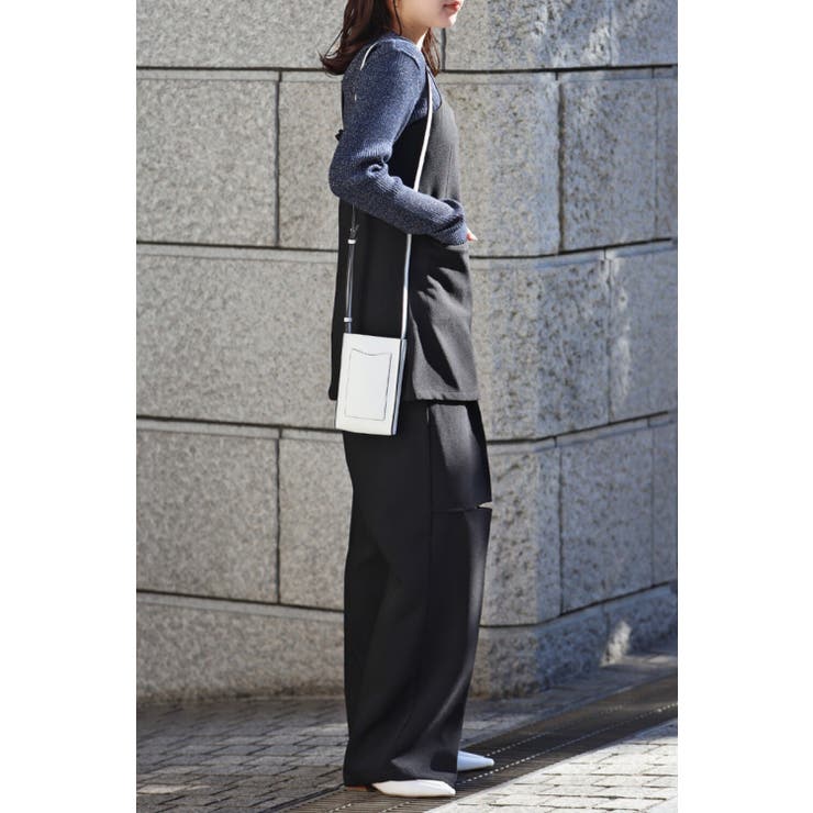 フロントジップビスチェキャミ 77-003455 | BONJOUR SAGAN | 詳細画像3 