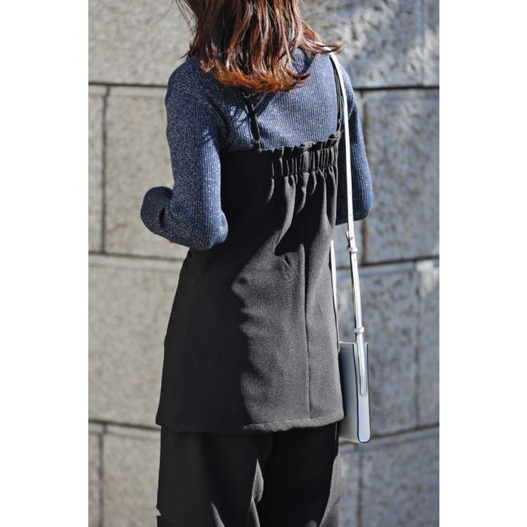 フロントジップビスチェキャミ 77-003455 | BONJOUR SAGAN | 詳細画像4 