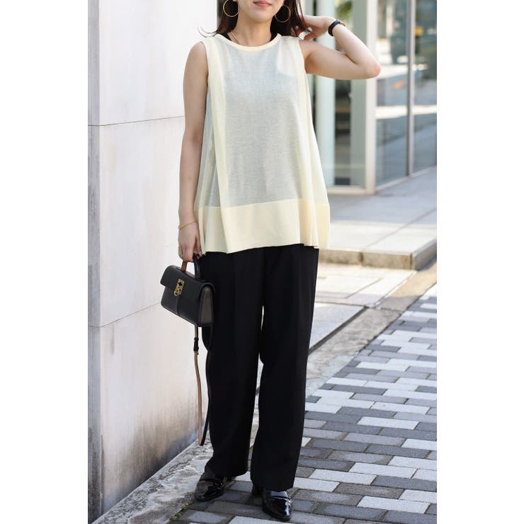 ショルダータックシアーニットソー 77-003463 | BONJOUR SAGAN | 詳細画像5 