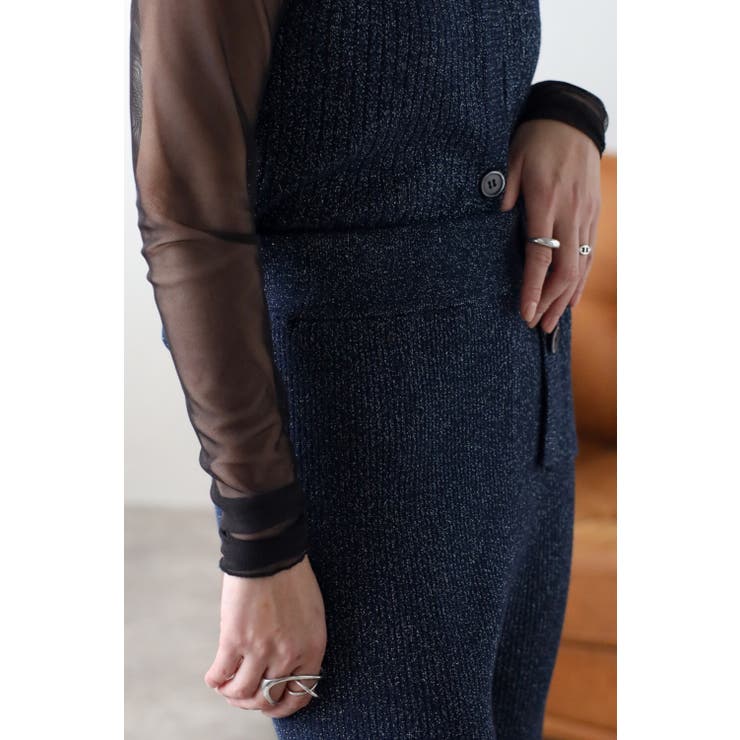 ラメリブニットパンツ 77-003473 | BONJOUR SAGAN | 詳細画像7 