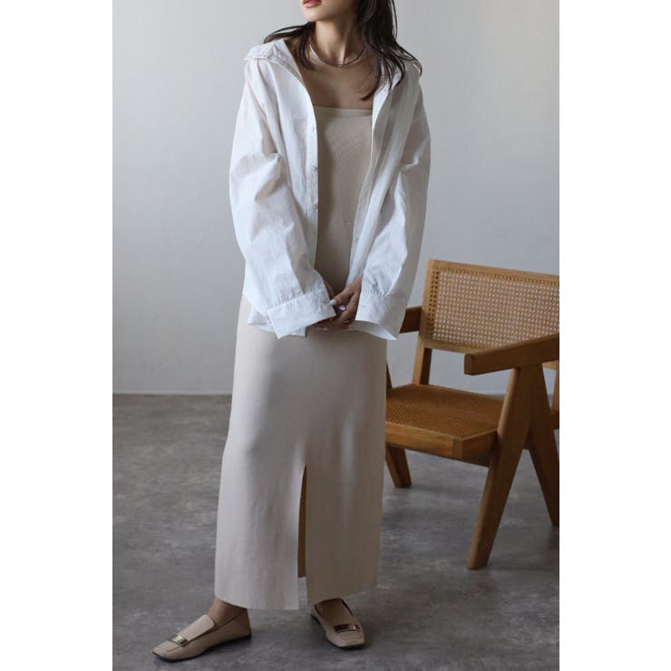 ECRU | ニットベアワンピース 77-003508 | BONJOUR SAGAN