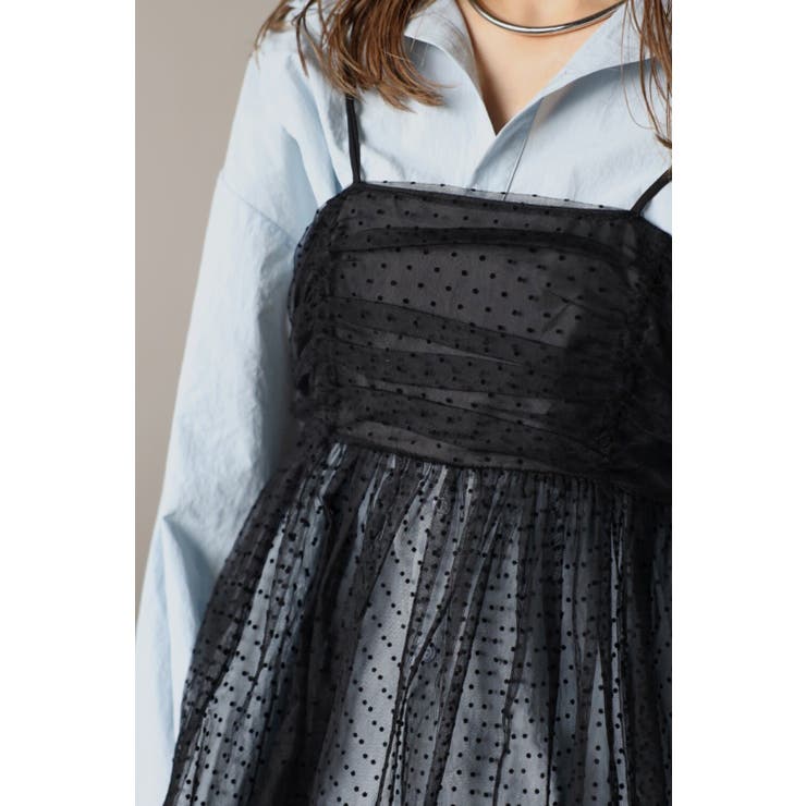 ドットチュールキャミ 77-003510 | BONJOUR SAGAN | 詳細画像5 