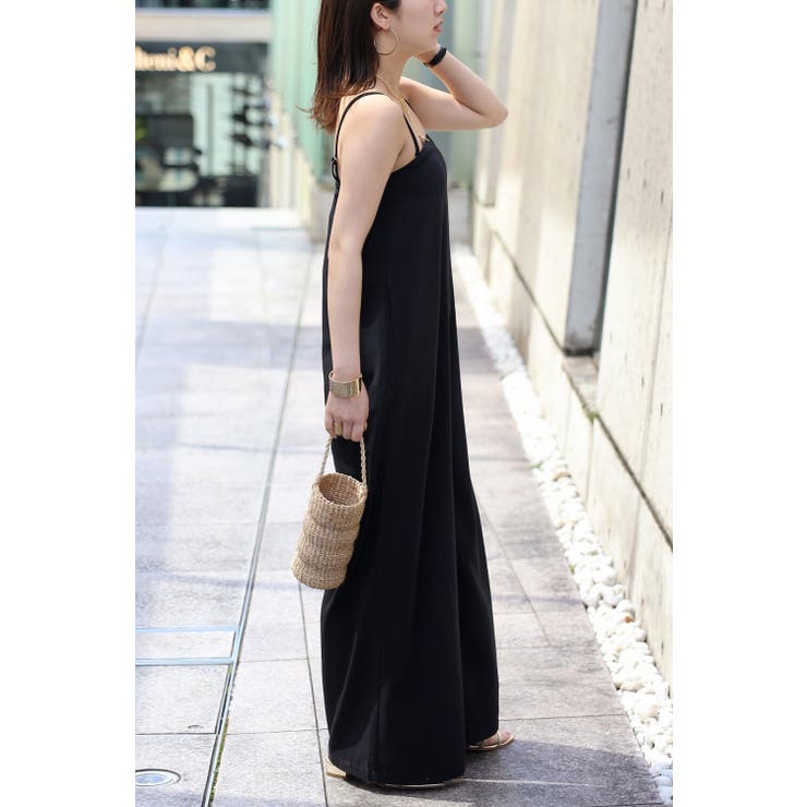 カップ付きキャミベア2WAYオールインワン 77-003576 | BONJOUR SAGAN | 詳細画像5 