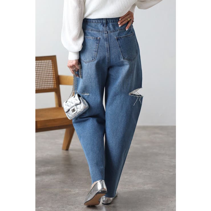 サイドカットスリットデニム 77-003678 | BONJOUR SAGAN | 詳細画像5 