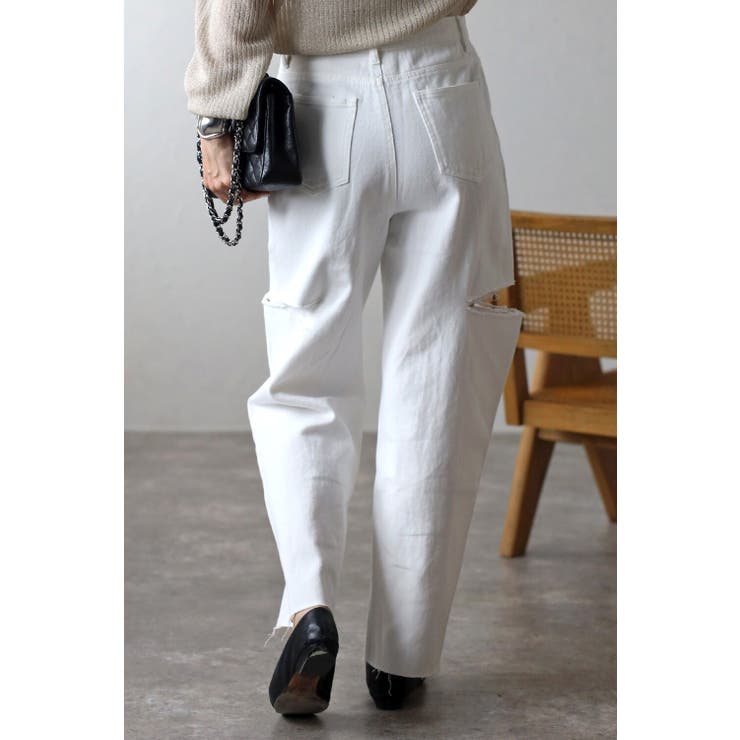 サイドカットスリットデニム 77-003678 | BONJOUR SAGAN | 詳細画像10 