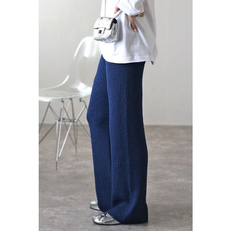 ネップヤーンニットパンツ 77-003698 | BONJOUR SAGAN | 詳細画像9 