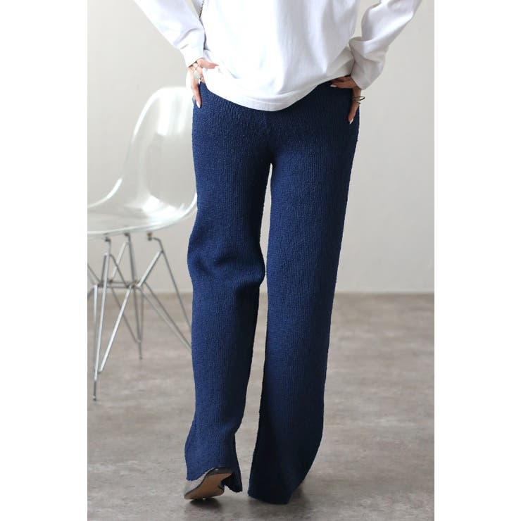 ネップヤーンニットパンツ 77-003698 | BONJOUR SAGAN | 詳細画像10 