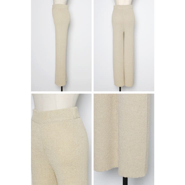 ネップヤーンニットパンツ 77-003698 | BONJOUR SAGAN | 詳細画像14 