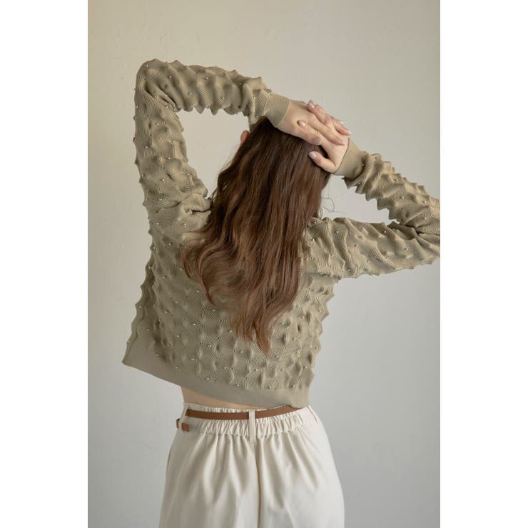 bumpy bijou knit | BONJOUR SAGAN | 詳細画像8 
