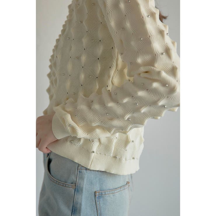 bumpy bijou knit | BONJOUR SAGAN | 詳細画像12 