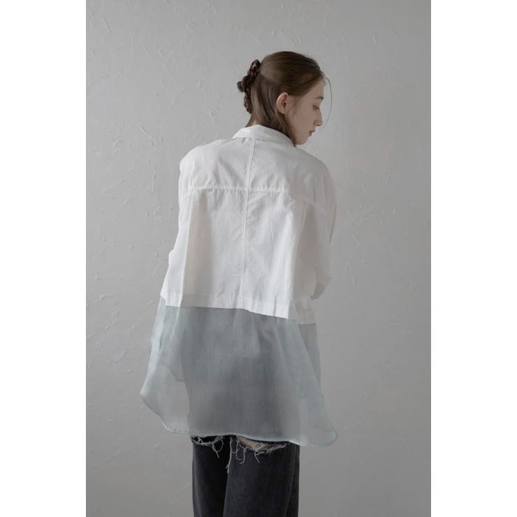 sheer shiny hem | BONJOUR SAGAN | 詳細画像2 