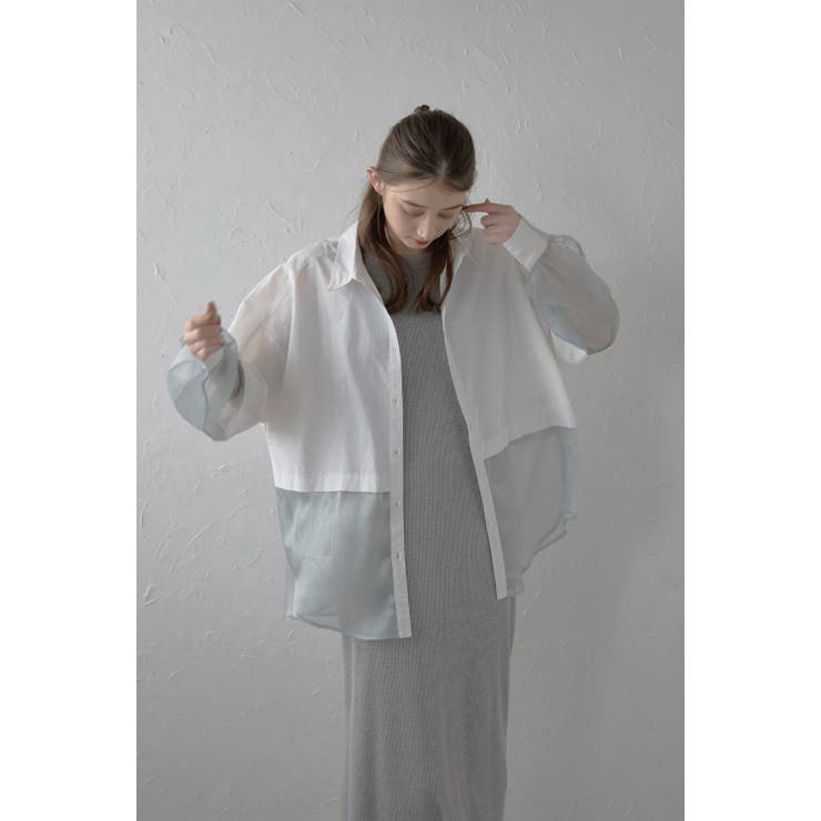 sheer shiny hem | BONJOUR SAGAN | 詳細画像7 