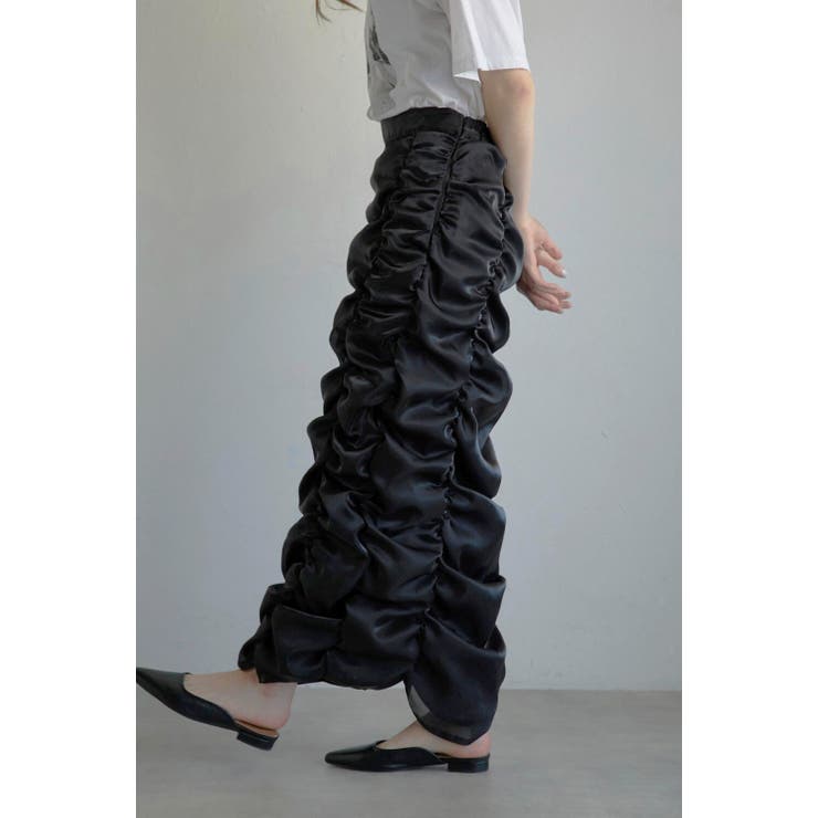 foil organza gathered | BONJOUR SAGAN | 詳細画像4 