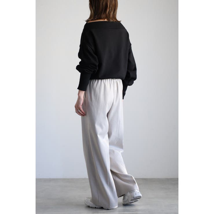 フィンガーホール付きオフショルスウェット 77-004620 | BONJOUR SAGAN | 詳細画像15 