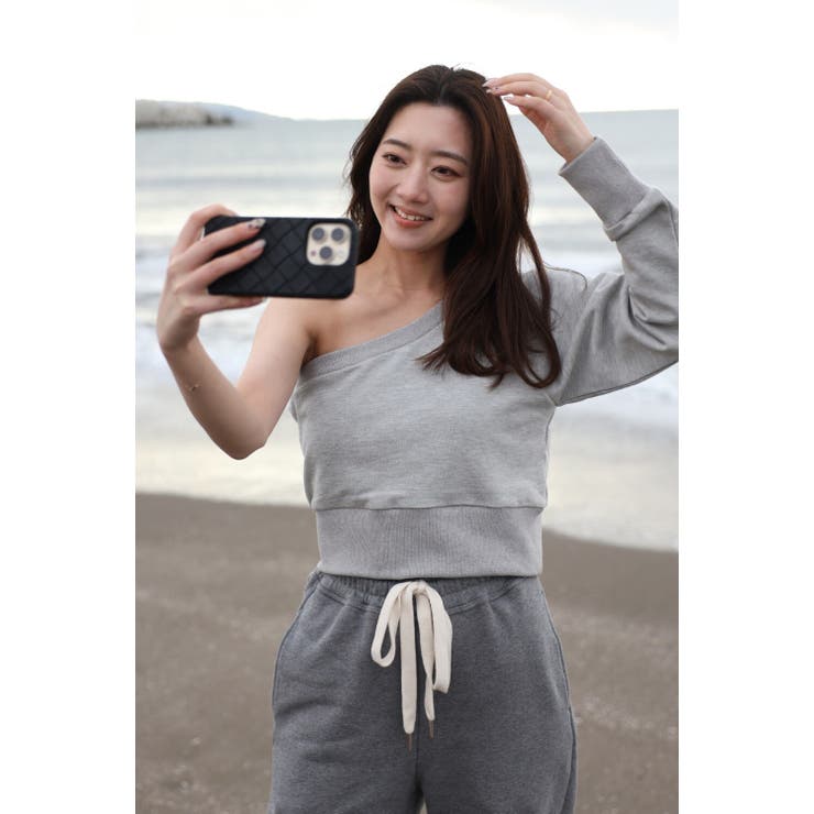 LIGHT-GRAY | ENC エンク padded | BONJOUR SAGAN