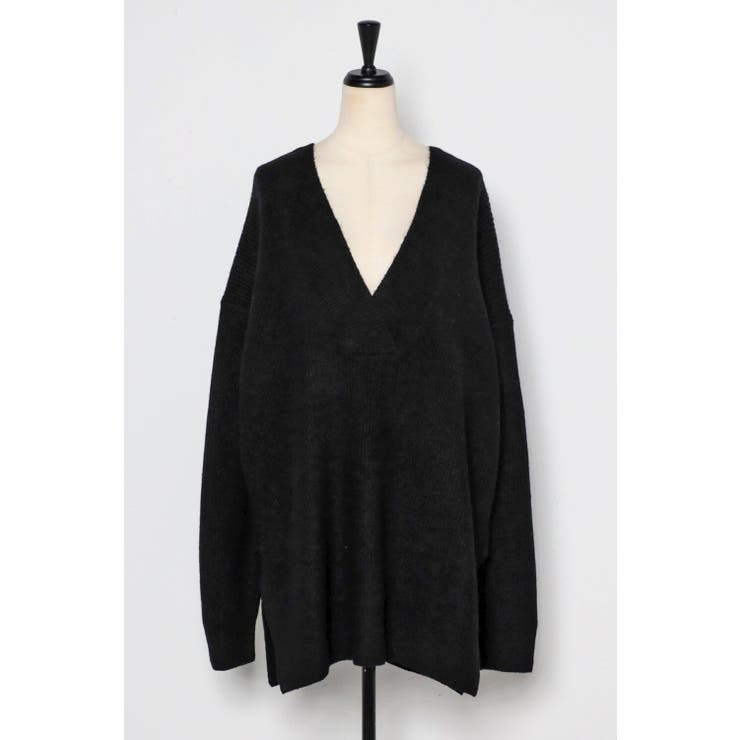 ディープVネックリブニット | BONJOUR SAGAN | 詳細画像17 