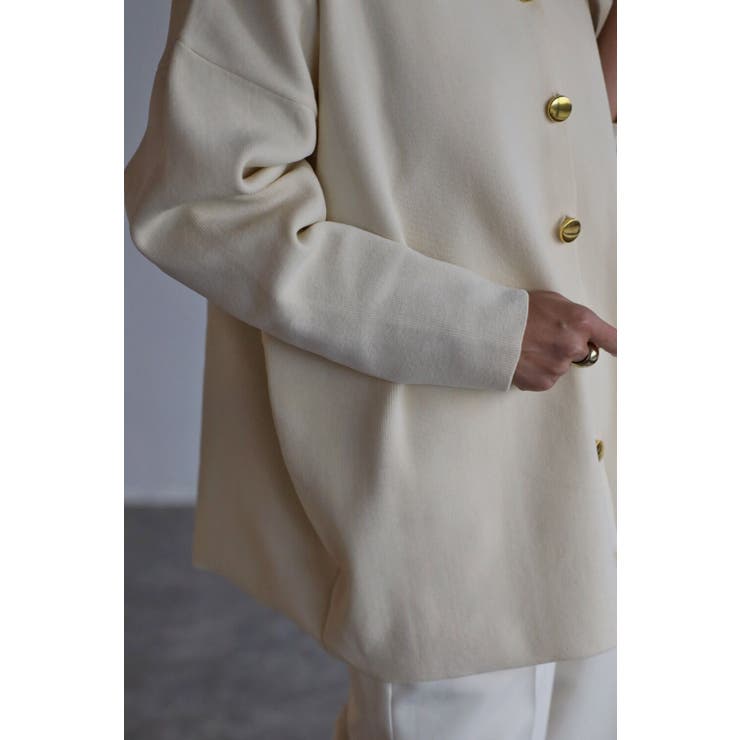 ダイバーニット金釦カーディガン | BONJOUR SAGAN | 詳細画像13 