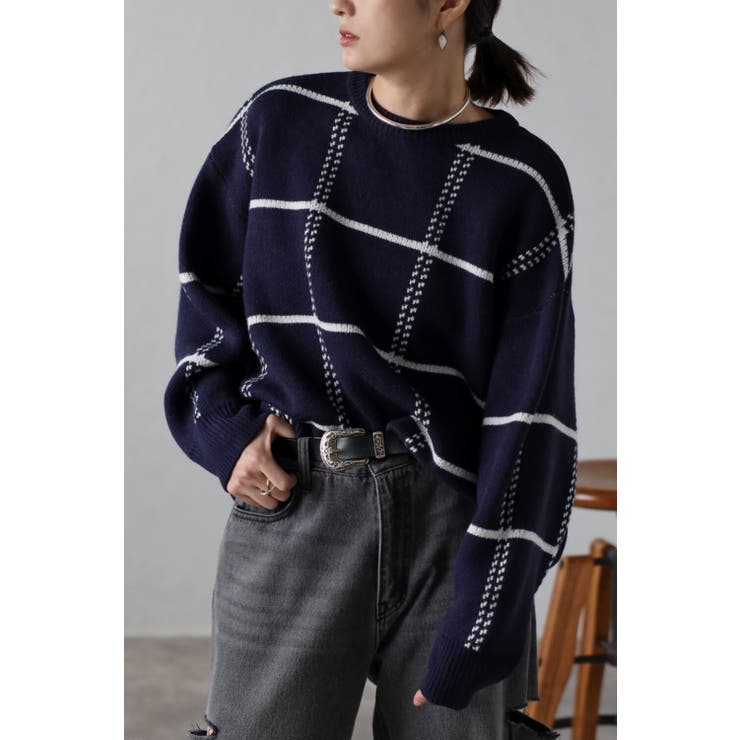 ウィンドペンチェックプルオーバー 88-002710/88-001924 | BONJOUR SAGAN | 詳細画像1 