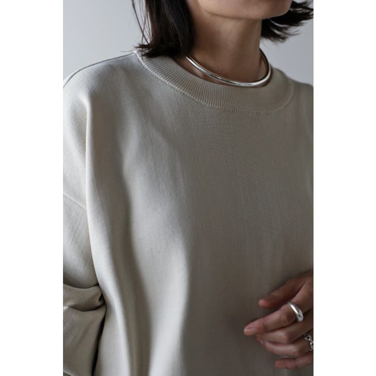 オーバーサイズダンボールニットプルオーバー 88-002369 | BONJOUR SAGAN | 詳細画像6 