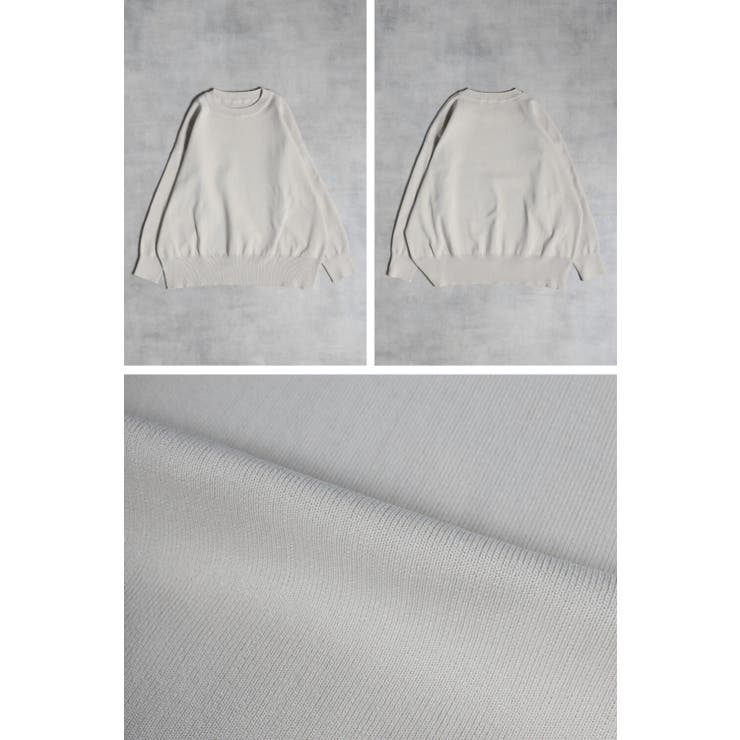 オーバーサイズダンボールニットプルオーバー 88-002369 | BONJOUR SAGAN | 詳細画像12 