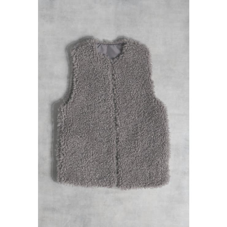 プードルファーロングベスト 88-003580 | BONJOUR SAGAN | 詳細画像18 