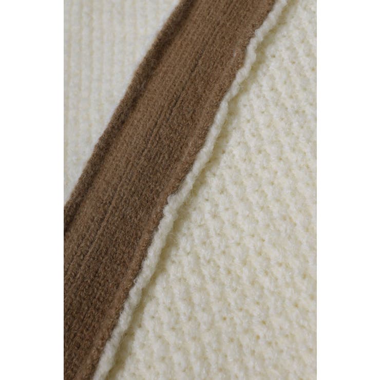 アルパカタッチ配色切替スカート 88-002580 | BONJOUR SAGAN | 詳細画像15 