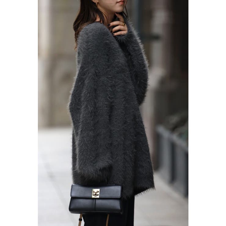 シャギーVネックニット 88-002620 | BONJOUR SAGAN | 詳細画像2 