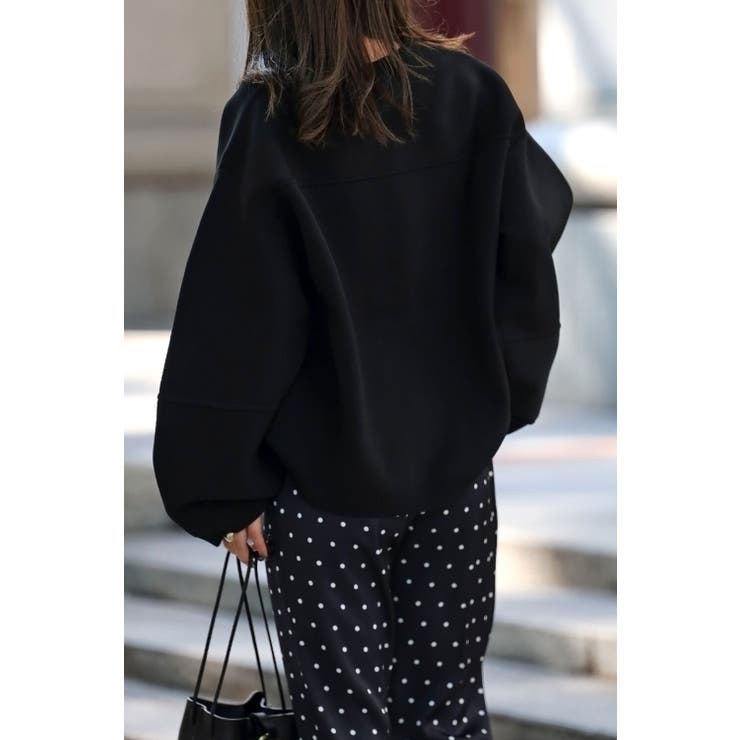 ランタンスリーブダイバーニット 88-003129/88-002621 | BONJOUR SAGAN | 詳細画像4 