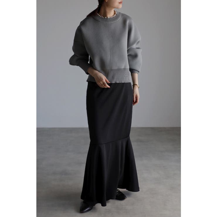 パールラウンドネックダイバーニット 88-003207/88-002624 | BONJOUR SAGAN | 詳細画像13 