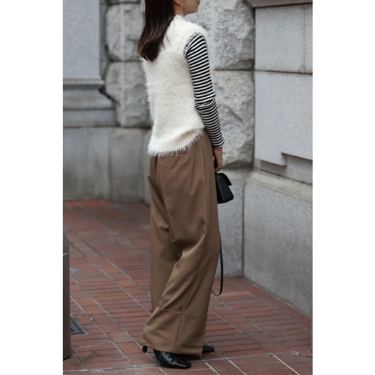 シャギーニットベスト 88-002747 | BONJOUR SAGAN | 詳細画像3 