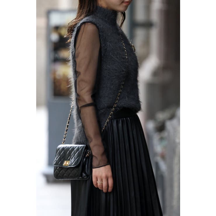 シャギーニットベスト 88-002747 | BONJOUR SAGAN | 詳細画像8 