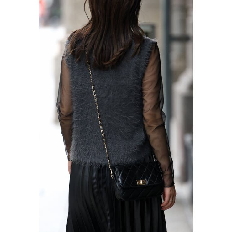 シャギーニットベスト 88-002747 | BONJOUR SAGAN | 詳細画像10 