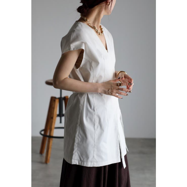 ウエストベルトVネックジレ 88-002790 | BONJOUR SAGAN | 詳細画像6 