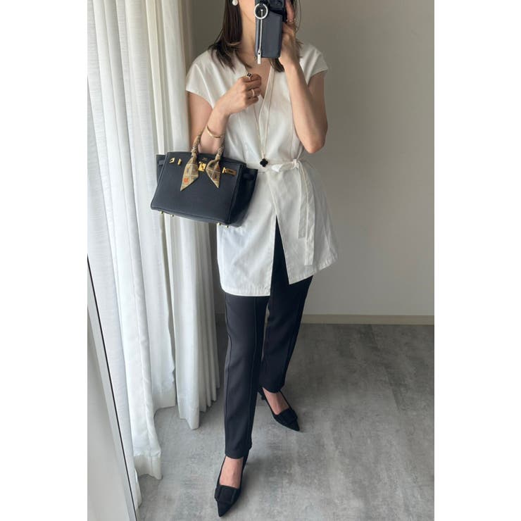 ウエストベルトVネックジレ 88-002790 | BONJOUR SAGAN | 詳細画像5 