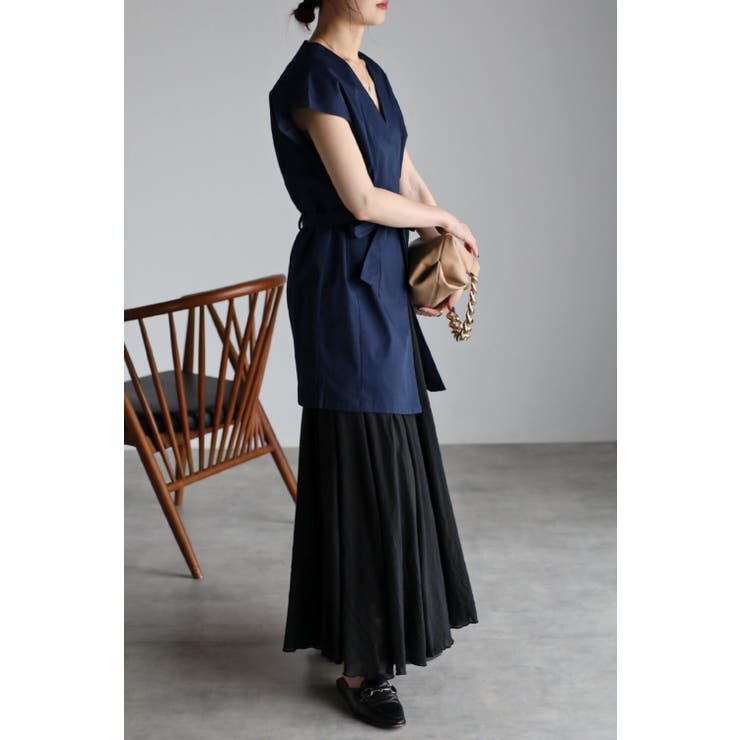 ウエストベルトVネックジレ 88-002790 | BONJOUR SAGAN | 詳細画像12 