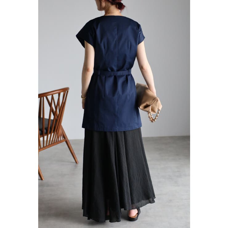 ウエストベルトVネックジレ 88-002790 | BONJOUR SAGAN | 詳細画像13 