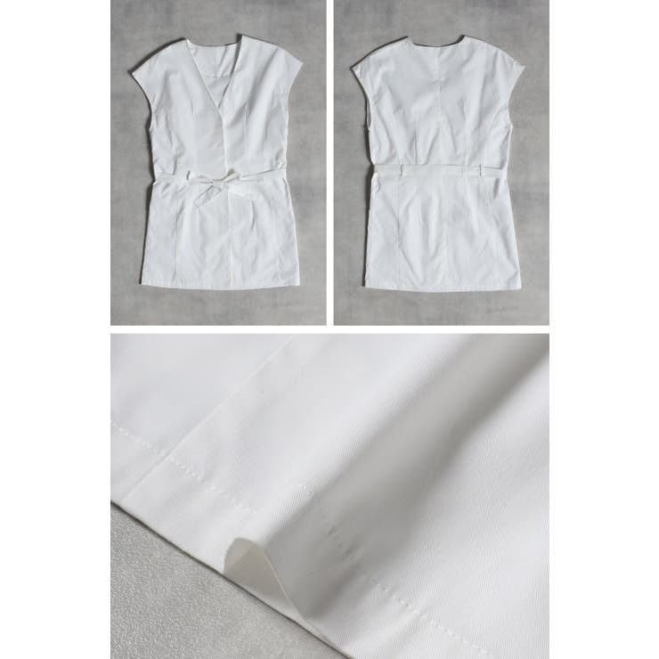 ウエストベルトVネックジレ 88-002790 | BONJOUR SAGAN | 詳細画像14 