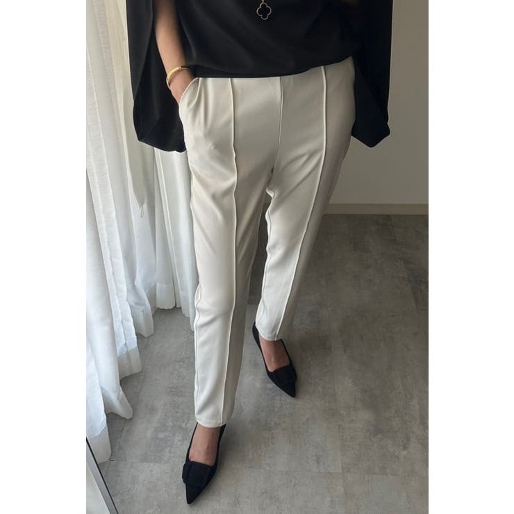 IVORY | バックチャックスリット2WAYパンツ 88-002791 | BONJOUR SAGAN