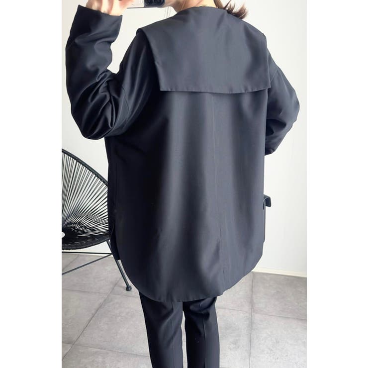 セーラーカラーライトジャケット 88-003206/88-002794 | BONJOUR SAGAN | 詳細画像3 