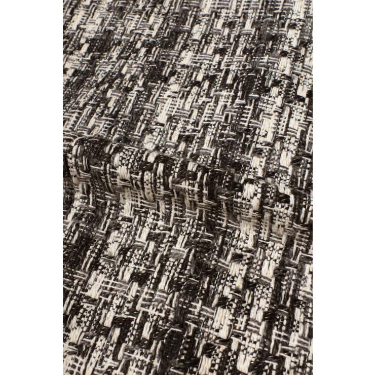 フリンジノーカラーMIXツイードジャケット 88 003347 | BONJOUR SAGAN | 詳細画像17 