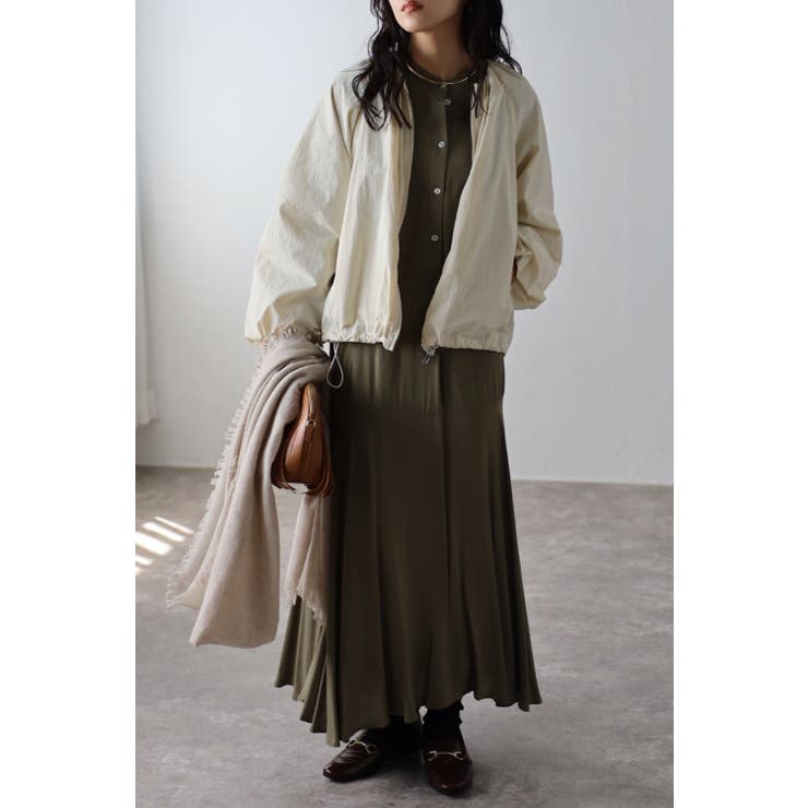 袖バルーンダブルジップドロストブルゾン 88-002888 | BONJOUR SAGAN | 詳細画像7 