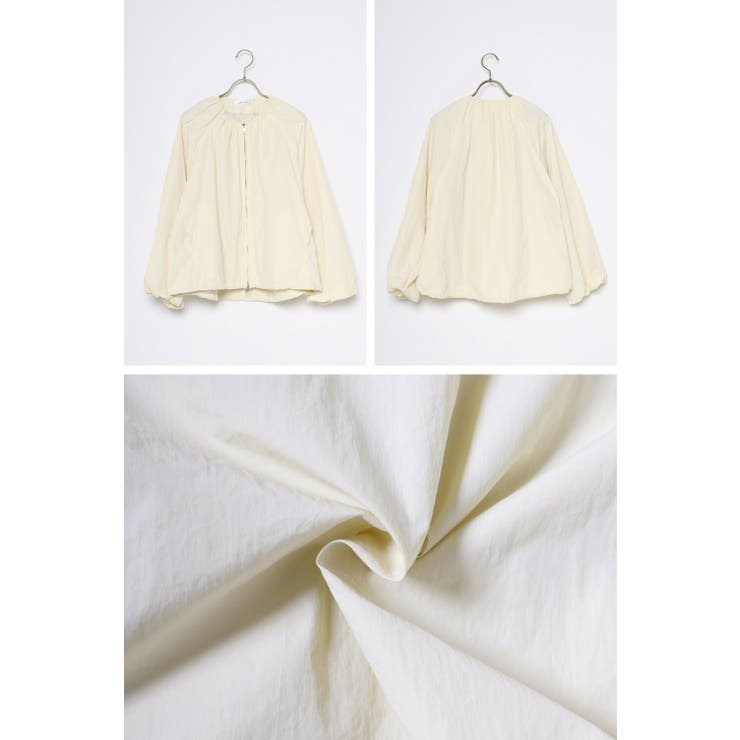 袖バルーンダブルジップドロストブルゾン 88-002888 | BONJOUR SAGAN | 詳細画像16 