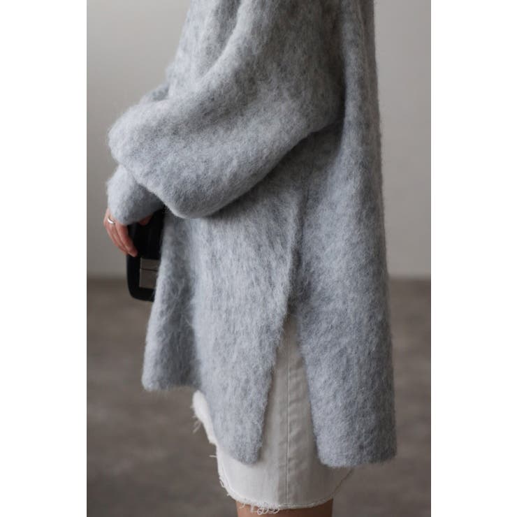 モヘアタッチニットチュニック 88-003372/88-002997 | BONJOUR SAGAN | 詳細画像8 