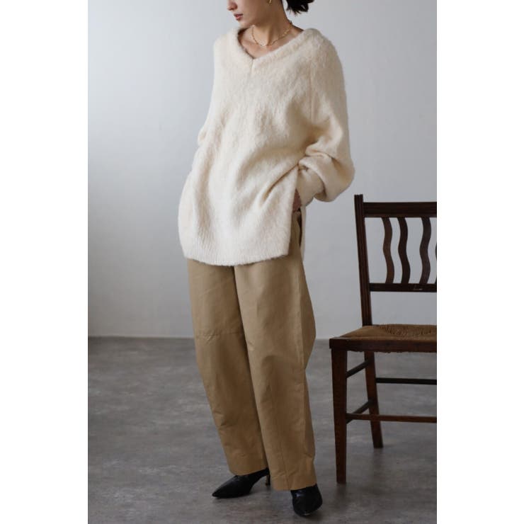 モヘアタッチニットチュニック 88-003372/88-002997 | BONJOUR SAGAN | 詳細画像9 