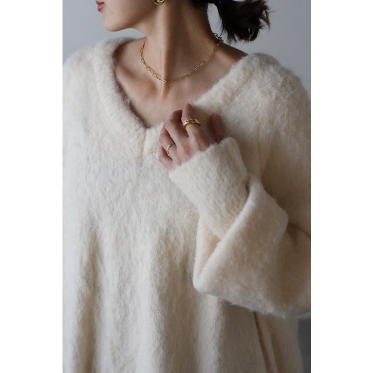 モヘアタッチニットチュニック 88-003372/88-002997 | BONJOUR SAGAN | 詳細画像15 