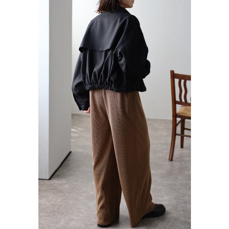 ツイルクロップドブルゾン 88-002998 | BONJOUR SAGAN | 詳細画像5 