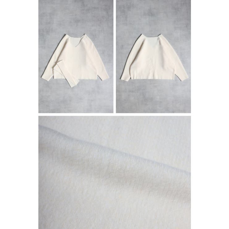 アームウォーマー付きVネックニット 88-003284/88-003033 | BONJOUR SAGAN | 詳細画像14 