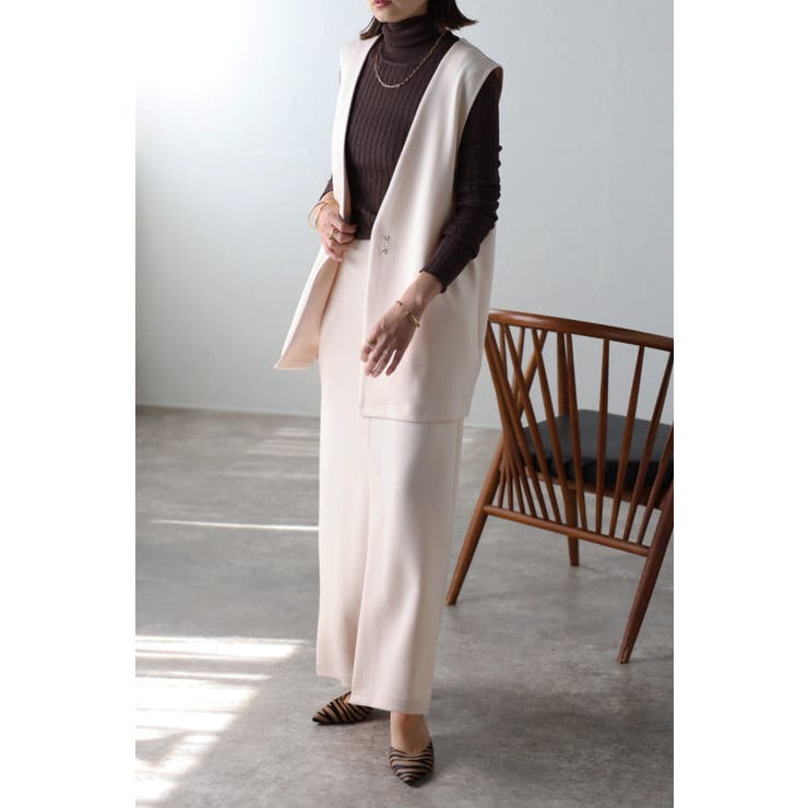 ジレ×Iラインスカート 88-003034 | BONJOUR SAGAN | 詳細画像9 