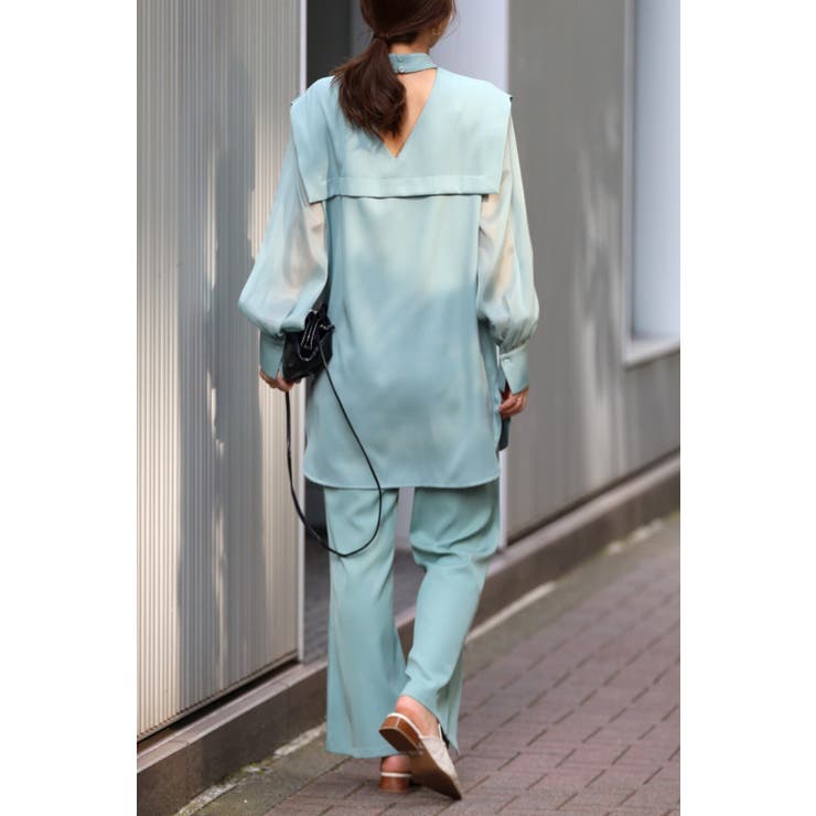 裾スリットスラックス 88-003038 | BONJOUR SAGAN | 詳細画像10 